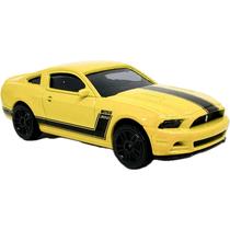Miniatura - 1:59 - Ford Mustang Boss 302 - Amarelo - Racing Sports Premium - Majorette 212052793STB