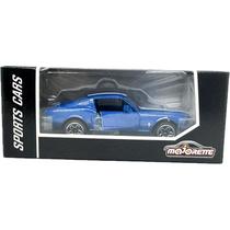 Miniatura - 1:59 - Ford Mustang Fastback - Azul - Racing Sports Premium - Majorette 212052793STB