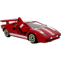 Miniatura - 1:59 - Lamborghini Countach Lp400 N 6 - Vermelho - Racing Sports Premium - Majorette 212052793STB