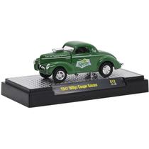 Miniatura - 1:64 - 1941 Willys Coupe Gasser - Coca-Cola A12 - M2 Machines