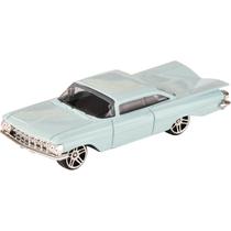 Miniatura - 1:64 - 1959 Impala - Pneu de Plástico - Azul - CKS