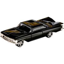 Miniatura - 1:64 - 1959 Impala - Pneu de Plástico - Preto - CKS