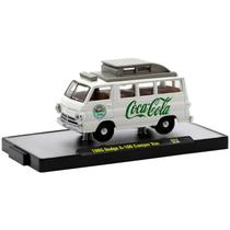 Miniatura - 1:64 - 1965 Dodge A-100 Camper Van - Coca-Cola A22 - M2 Machines