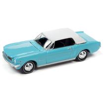 Miniatura - 1:64 - 1965 Ford Mustang 007 James Bond Thunderball - Pop Culture - Johnny Lightning JLPC008