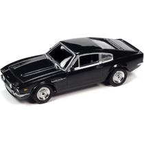 Miniatura - 1:64 - 1967 Aston Martin V8 - 007 James Bond - Preto - Pop Culture - Johnny Lightning - JLPC012