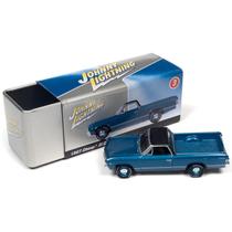 Miniatura - 1:64 - 1967 Chevy El Camino Blue - Storage Tin - Johnny Lightning JLCT009