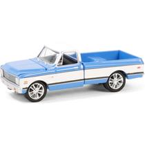Miniatura - 1:64 - 1971 Chevrolet C10 Super Cheyenne Custom Pickup - Barret-Jackson 14 - Greenlight 37310