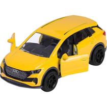 Miniatura - 1:64 - Audi Q4 e-tron Amarelo - Premium Cars - Majorette 212053052