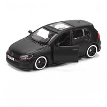 Miniatura 1:64 Carro VW Golf GTI 2017 Bburago Preto