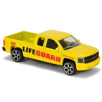 Miniatura - 1:64 - Chevrolet Silverado Lifeguard - SOS Cars - Majorette
