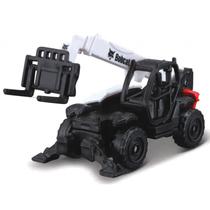 Miniatura - 1:64 - Empilhador T40 180 SLP Telescpico - Bobcat - MiniWork Machines - Maisto