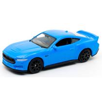 Miniatura - 1:64 - Ford Mustang GT Azul - California Minis - Welly Miniatura - 1:64 - Ford Mustang GT Azul - California Minis - Welly