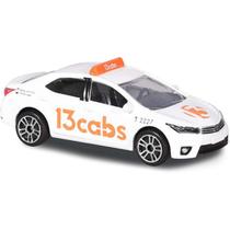 Miniatura - 1:64 - Toyota Corolla Branco - 13cabs Australia - Majorette