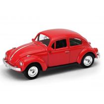 Miniatura - 1:64 - Volkswagen Fusca Beetle Hard Top - California Minis - Welly Miniatura - 1:64 - Volkswagen Fusca Beetle Hard Top - California Minis - Welly
