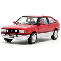 Miniatura - 1:64 - Volkswagen Gol GTI 1992 Vermelho - Exclusivo Escala Miniaturas - BR Classics