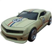 Miniatura 132 Camaro 53 Herbie Metal 12x5cm Com Fricção
