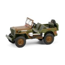 Miniatura 1942 Willys Jeep Mb Canadian Tank 1:64 Greenlight Miniatura 1942 Willys Jeep Mb Canadian Tank 1:64 Greenlight