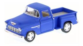 Miniatura 1955 Chevy Stepside Pick-up Fosca (Matte Color) - 1:32 Metal