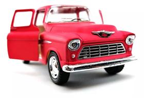 Miniatura 1955 Chevy Stepside Pick-up Fosca (Matte Color) - 1:32 Metal