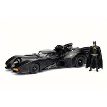 Miniatura 1989 Batmóvel Batman C/ Boneco 1:24 Jada