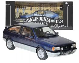 Miniatura 1989 Vw Gol Gti Azul California Classics 1:24