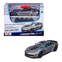 Miniatura 2017 Corvette Grand Sport Para Montar 1:24 Maisto