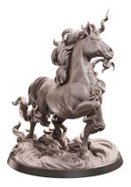 Miniatura Academia Loxwort Cavalo Elemental Tamanho 20cm Rpg