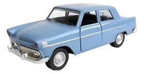 Miniatura Aero Willys 2600 1965 Carros Nacionais 2 1:32 Azul