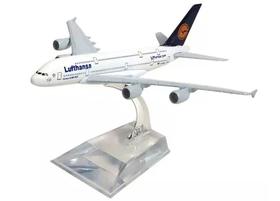 Miniatura Airbus A380-800 Lufthansa - 16 cm