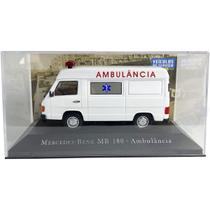 Miniatura Ambulância Mercedes Benz MB 180 Coleção Veículos de Brasil