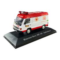 Miniatura Ambulância Samu Customizado Metal 1:43 - IXO