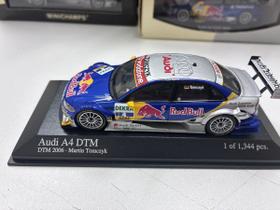 Miniatura Audi A4 2006 Martin Tomczyk 1:43 Minichamps Azul Miniatura Audi A4 2006 Martin Tomczyk 1:43 Minichamps Azul