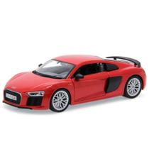 Miniatura Audi R8 V10 Plus Vermelho Maisto 1/24 Miniatura Audi R8 V10 Plus Vermelho Maisto 1/24