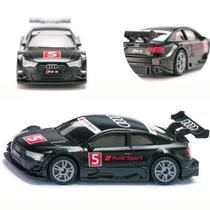 Miniatura Audi RS 5 Racing Siku Metal Diecast Escala 1/55 com Pneus de Borracha Real e Portas de Abrir Original