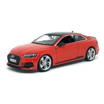 Miniatura Audi Rs5 Coupe 1/24 Vermelho Bburago 21090