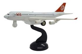 Miniatura Avião Airbus A 380 Gol Metal 1:500 Miniatura Avião Airbus A 380 Gol Metal 1:500