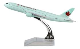 Miniatura Aviao Boeing 777 Air Canada Aeronave Comercial Airplane