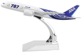 Miniatura Avião Boeing 787 Ana Japan Airlines 1/400