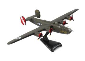 Miniatura avião bombardeiro daron b-24 liberator witch 1/163