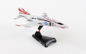 Miniatura aviao caça daron f-4b phantom ii escala 1/155