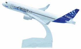 Miniatura Avião Comercial Air Bus 320 metal sortidos 1/400