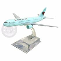 Miniatura Avião Comercial Air Canada Em Metal