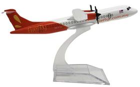 Miniatura Avião Comercial ATR -72 500 metal sortidos 1/400
