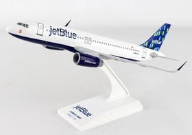 Miniatura aviao comercial daron skymarks jetblue a320 1/150