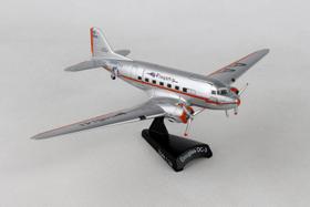 Miniatura avião daron american dc-3 flagship tulsa 1/144