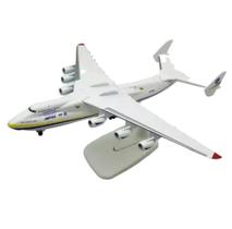 Miniatura Avião de Carga Antonov AN225 Mriya C/ Trem de Pouso - Escala 1/400