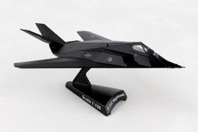 Miniatura avião furtivo usaf f-117 nighthawk ps5386 1/150