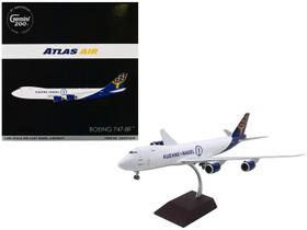 Miniatura Avião GeminiJets Atlas Air Boeing 747-8F 1:400