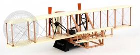 Miniatura Avião Irmãos Wright Wright Flyer Bege Daron 1/72