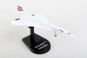 Miniatura avião supersônico daron british concorde 1/350